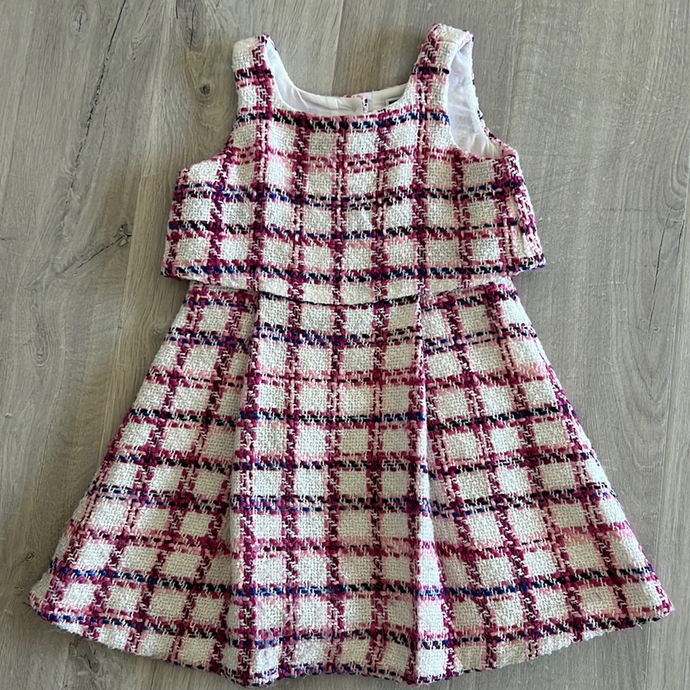 Janie and jack boucle tweed dress